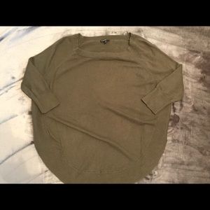 Express Circle Hem Tunic Sweater